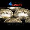 4 Elements Tibetan Singing Bowls ( Gold Edition ) For Relaxing and Meditation