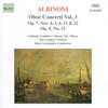 Albinoni ALBINONI: Oboe Concertos, Vol. 3