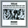 Various Artists Texas Black Country Dance Music (1927-1935)