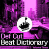 Def Cut Beat Dictionary, Vol. 3