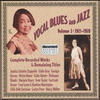 Eddie Hunter Vocal Blues & Jazz Vol. 3 (1921-1928)