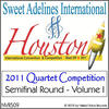 Sonic Fusion 2011 Sweet Adelines International Quartet Contest - Semi-Final Round - Volume 1