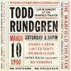 Todd Rundgren Live at the Warfield Theater, San Francisco: March 10th 1990 (Live)
