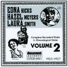 Various Artists Edna Hicks - Hazel Meyers - Laura Smith Vol. 2 (1923-1927)