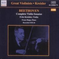 ludwig van beethoven The Complete Violin Sonatas (Performed By Fritz Kreisler) (Cd 1)