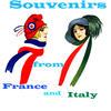 Mina Souvenirs from France and Italy