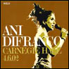 Ani Difranco Carnegie Hall