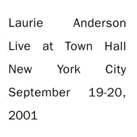 ANDERSON Laurie Live In New York (CD1)