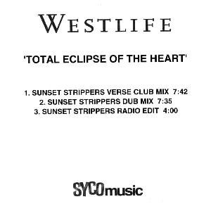 Westlife Total Eclipse Of The Heart