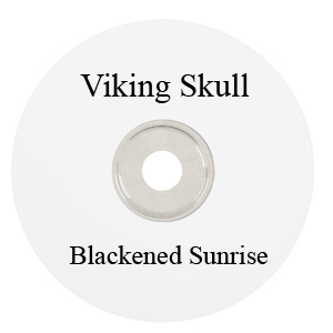 Viking Skull The Blackened Sunrise